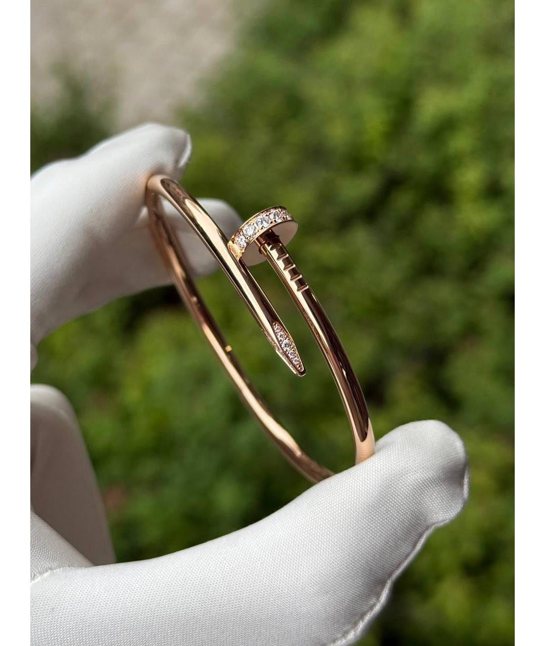 CARTIER Розовый браслет из розового золота, фото 4