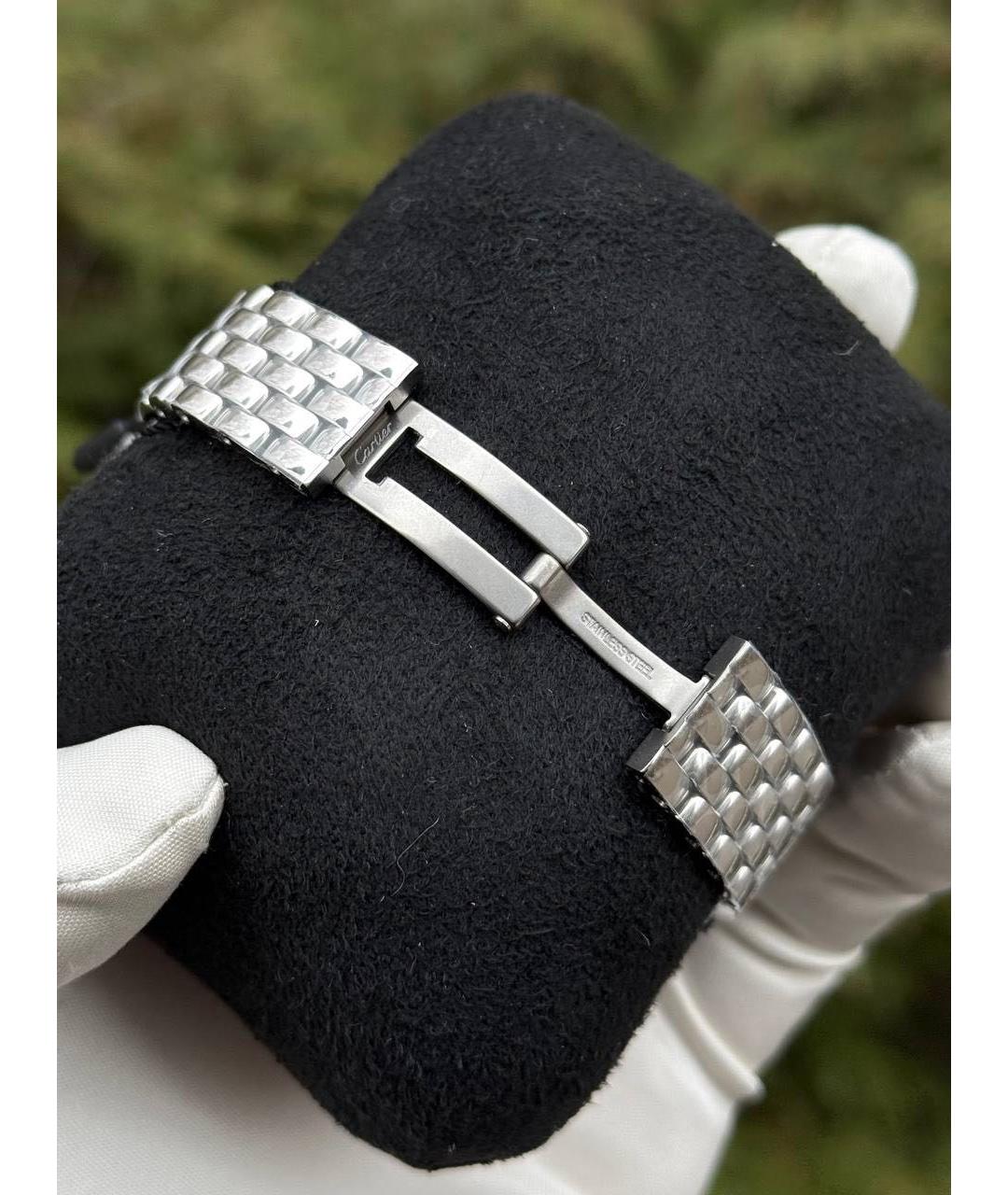 CARTIER Серебряные часы, фото 3