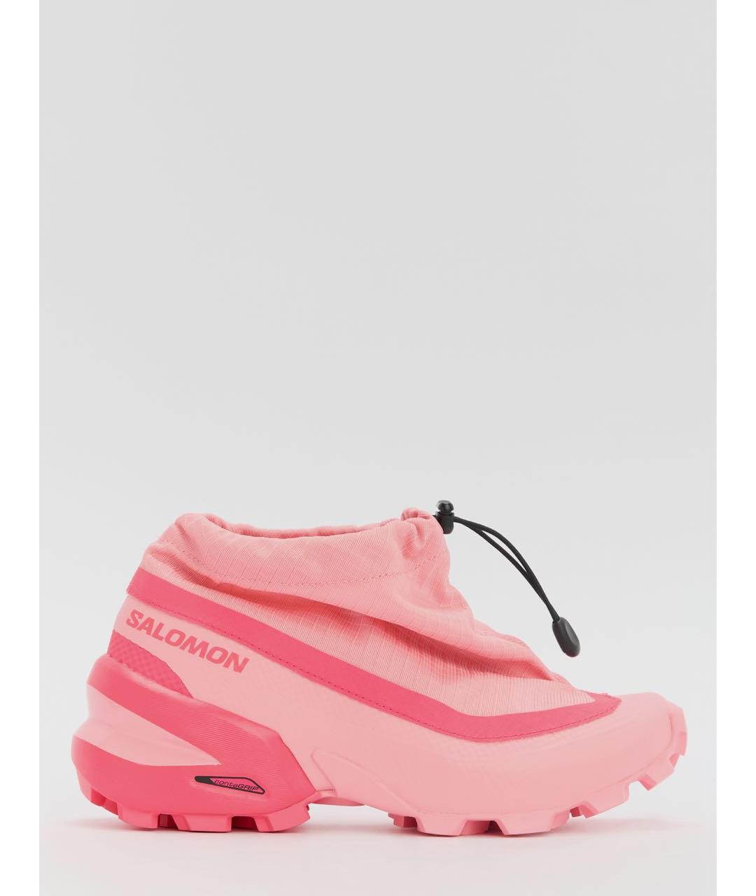 MM6 MAISON MARGIELA Розовые текстильные кроссовки, фото 2