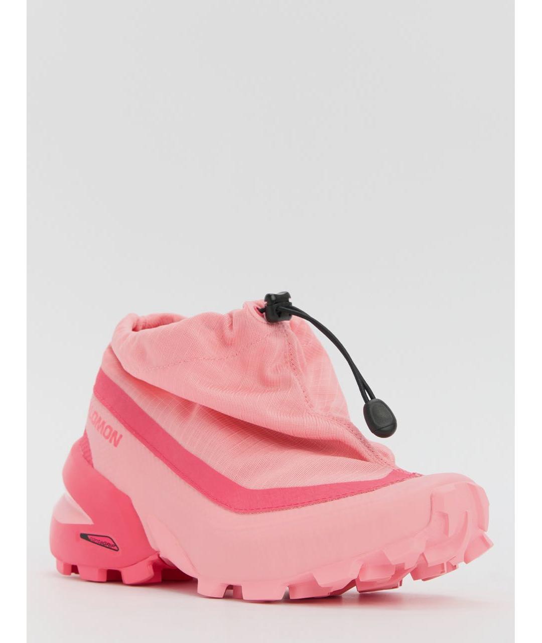 MM6 MAISON MARGIELA Розовые текстильные кроссовки, фото 7