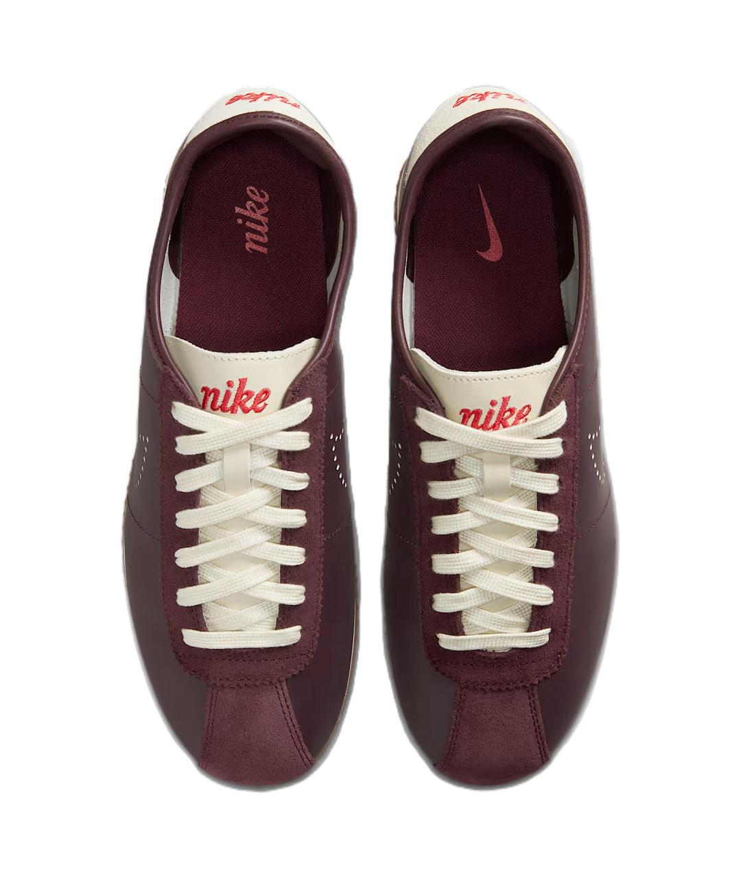 NIKE Бордовые кеды, фото 4