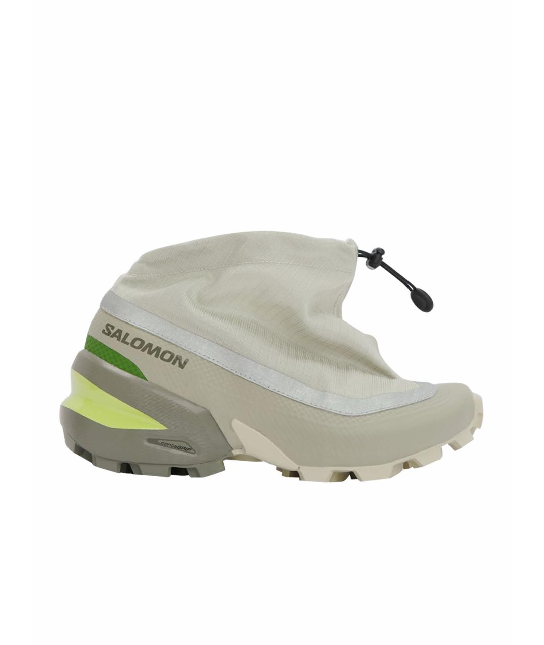 MM6 MAISON MARGIELA Хаки текстильные кроссовки, фото 1
