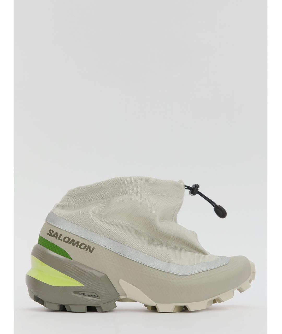 MM6 MAISON MARGIELA Хаки текстильные кроссовки, фото 2
