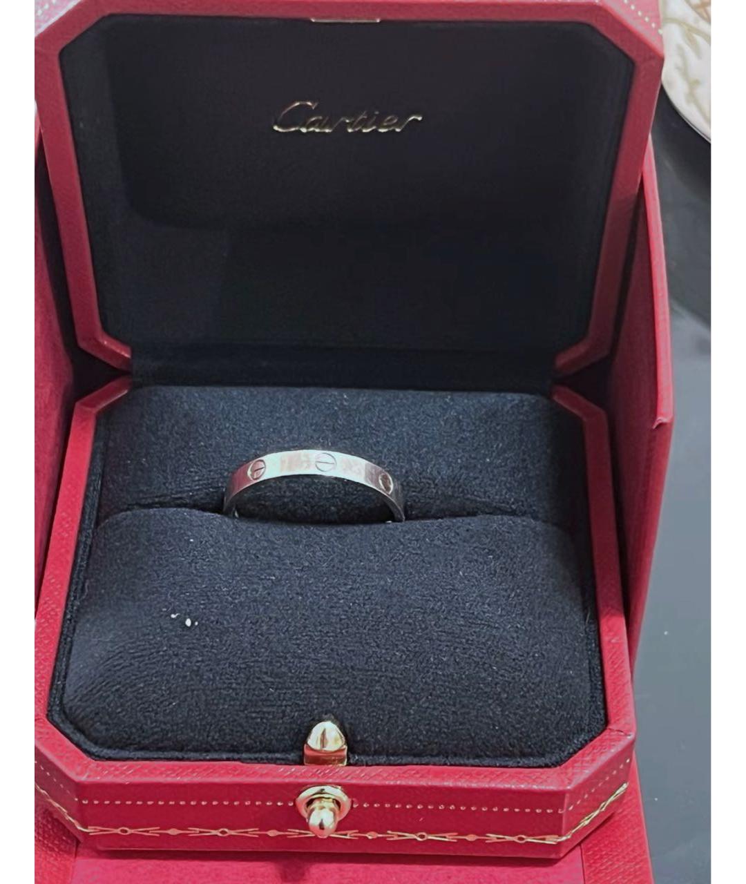 CARTIER Серебряное кольцо из белого золота, фото 8