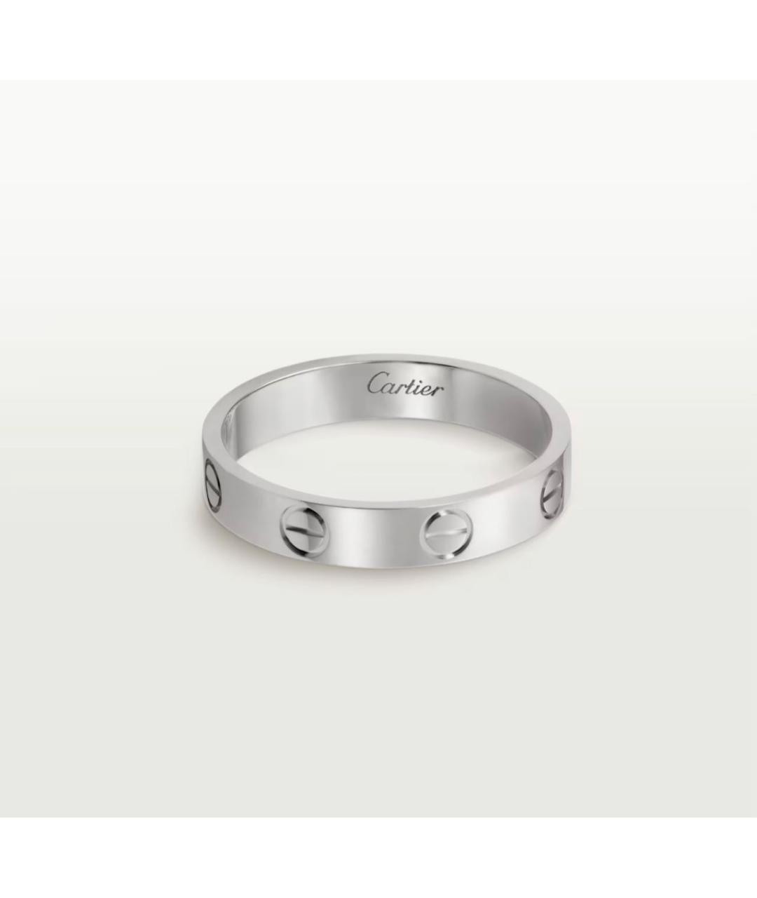 CARTIER Серебряное кольцо из белого золота, фото 9