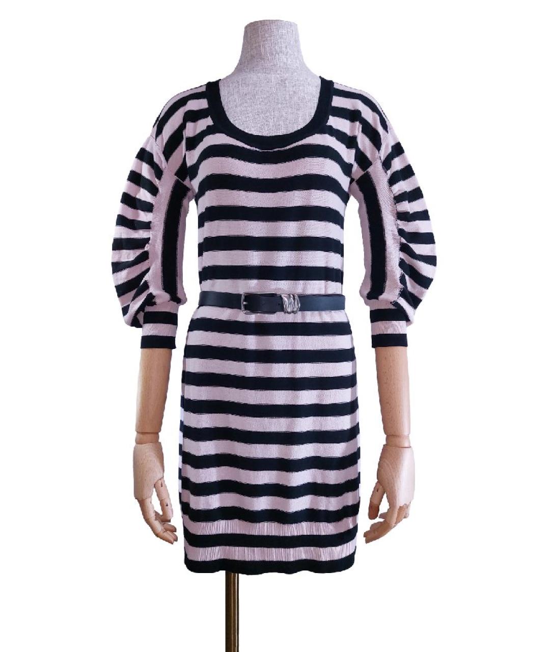 SONIA RYKIEL Мульти хлопковое повседневное платье, фото 3