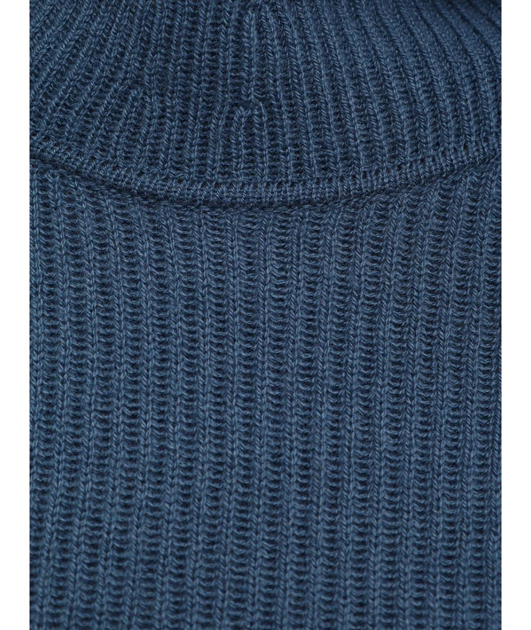 FENDI Синий джемпер / свитер, фото 6