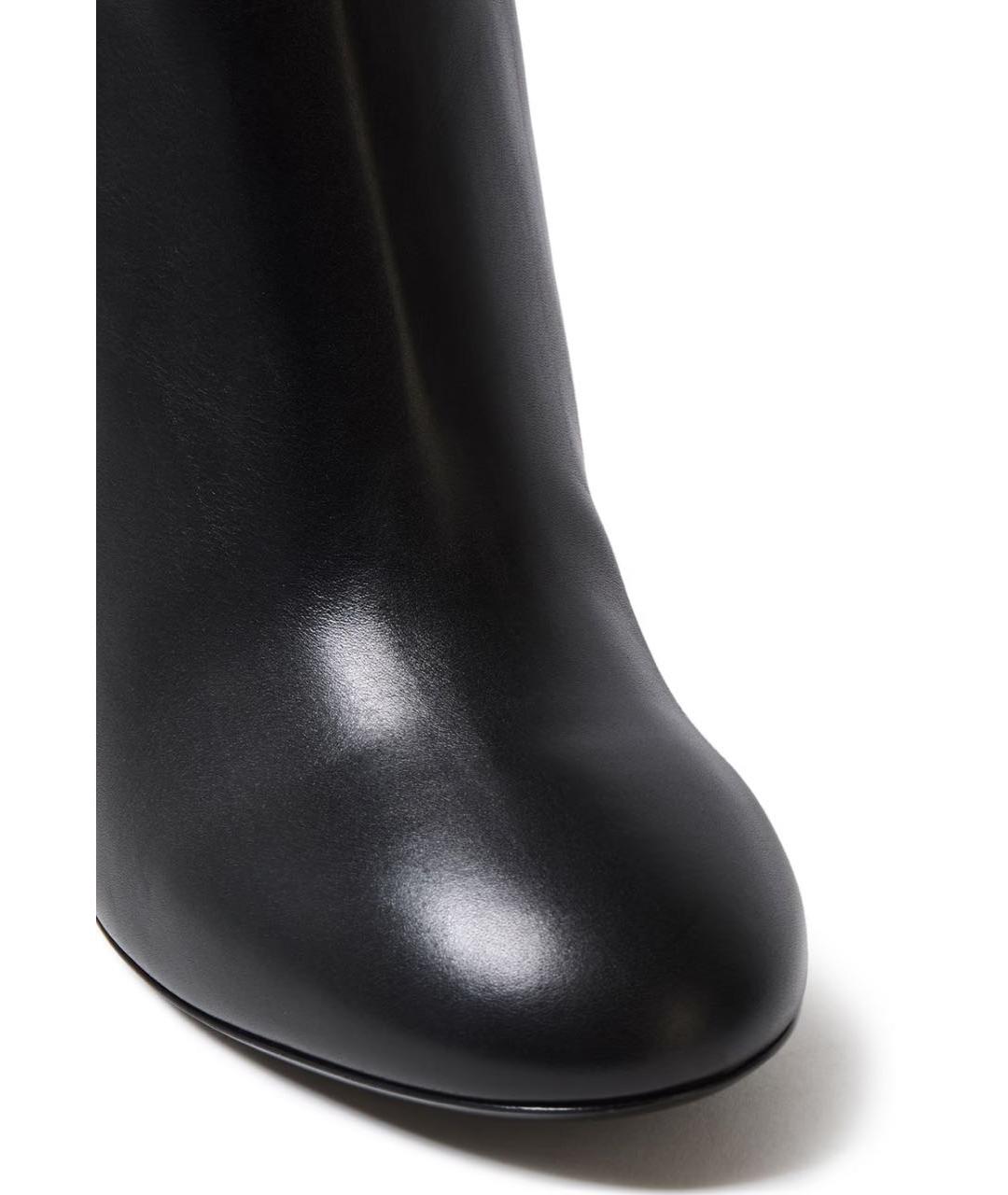 ROGER VIVIER Черные кожаные ботильоны, фото 3