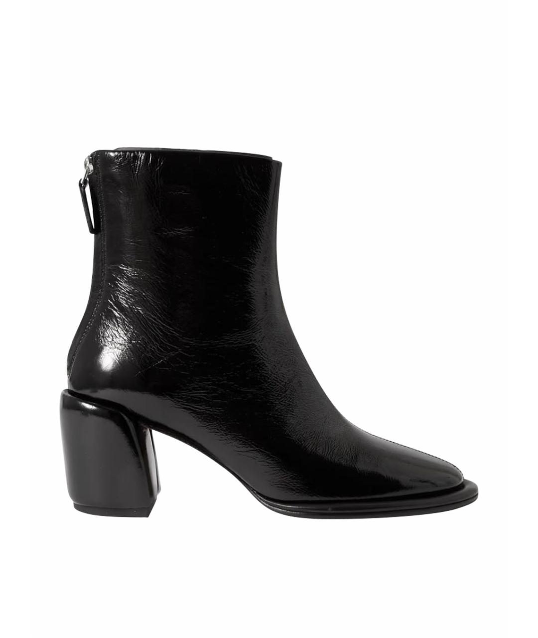 3.1 PHILLIP LIM Черные кожаные ботильоны, фото 1