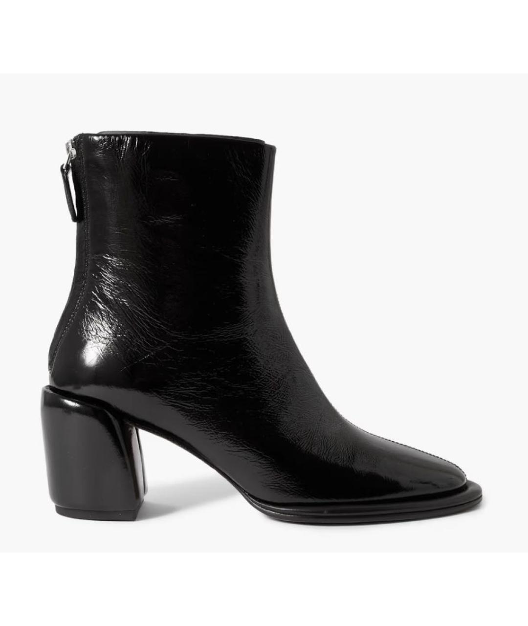3.1 PHILLIP LIM Черные кожаные ботильоны, фото 6