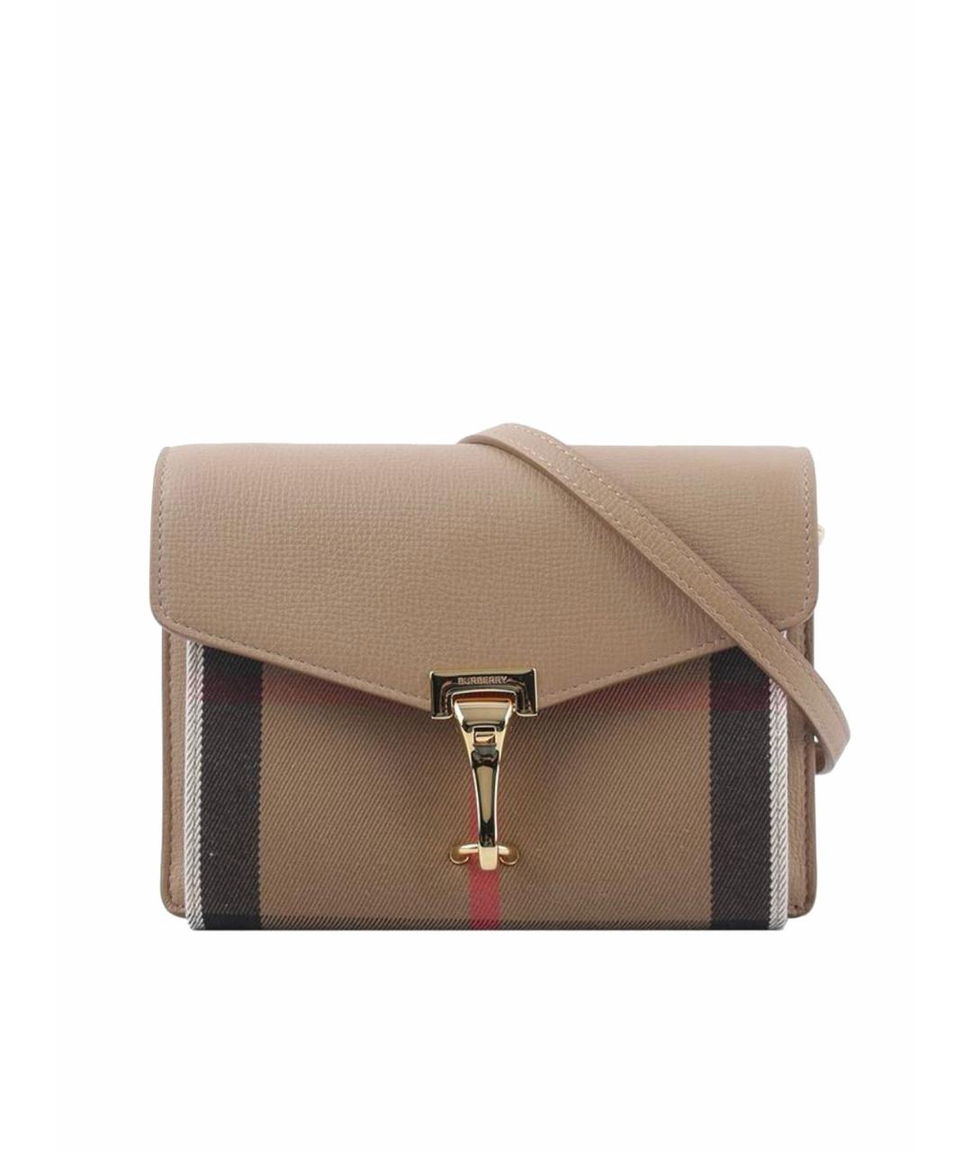 BURBERRY Бежевая сумка через плечо, фото 1