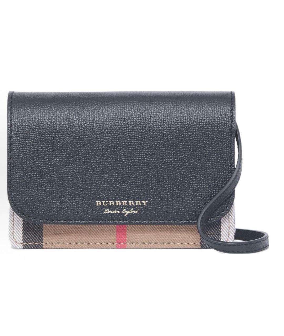 BURBERRY Антрацитовая сумка через плечо, фото 6