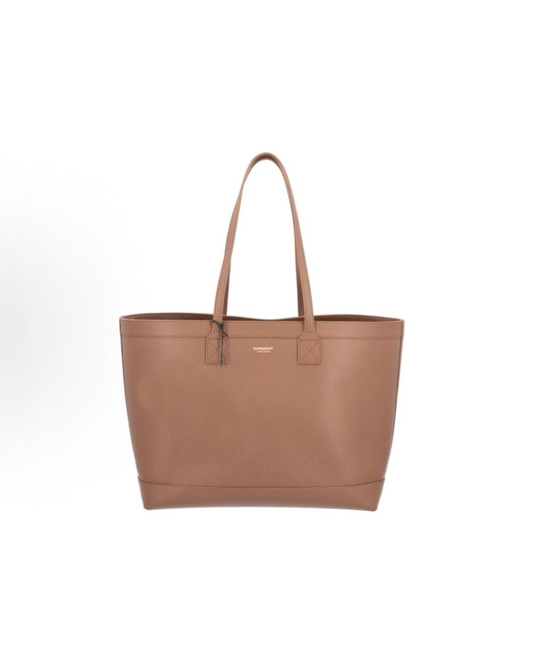 BURBERRY Бежевая сумка тоут, фото 6