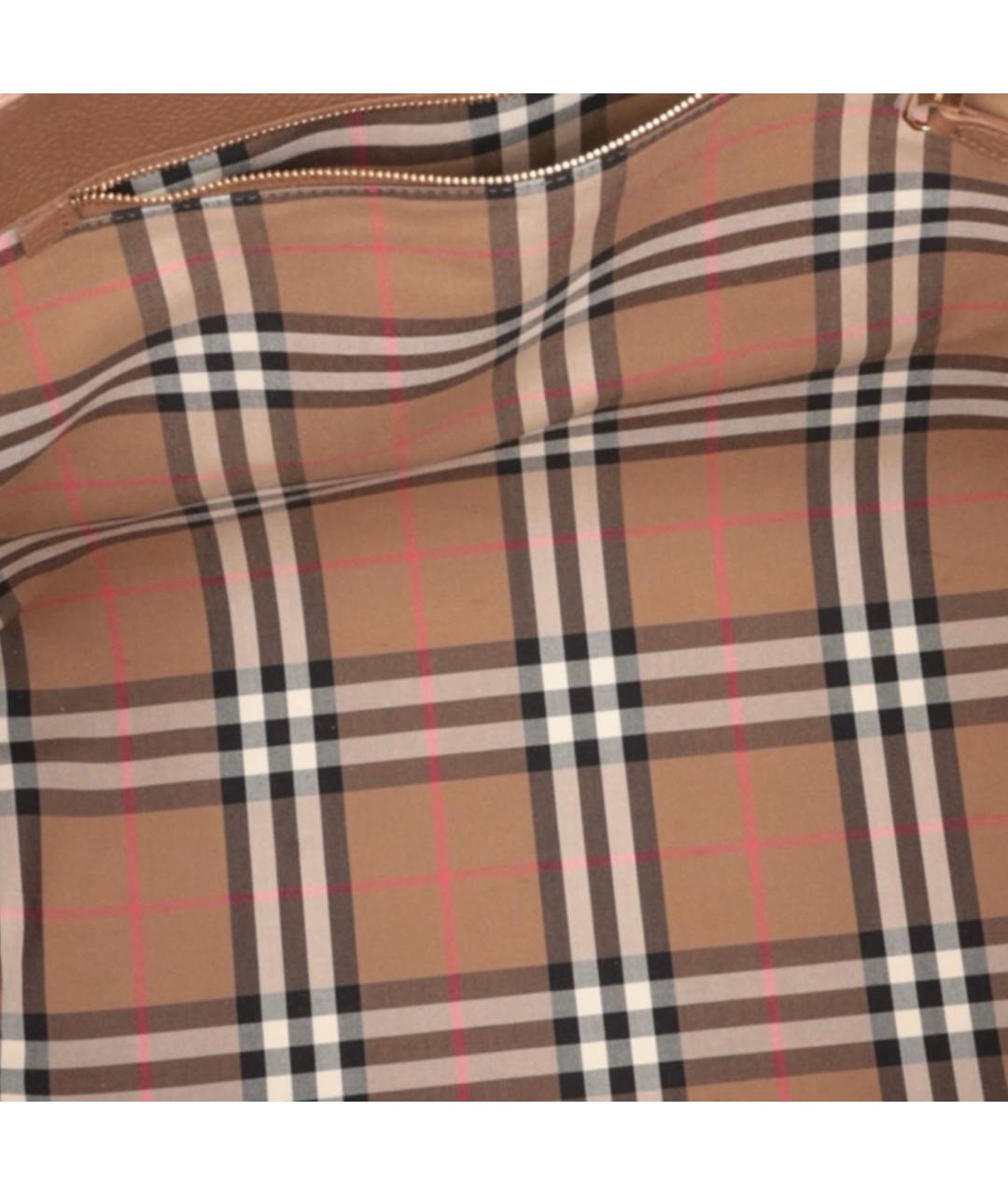 BURBERRY Бежевая сумка тоут, фото 5