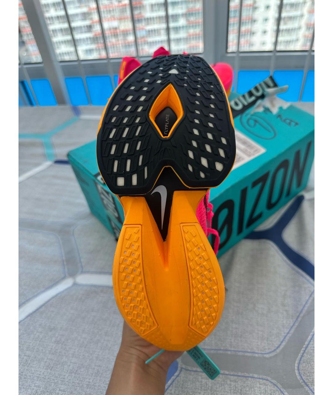NIKE Фуксия текстильные кроссовки, фото 3