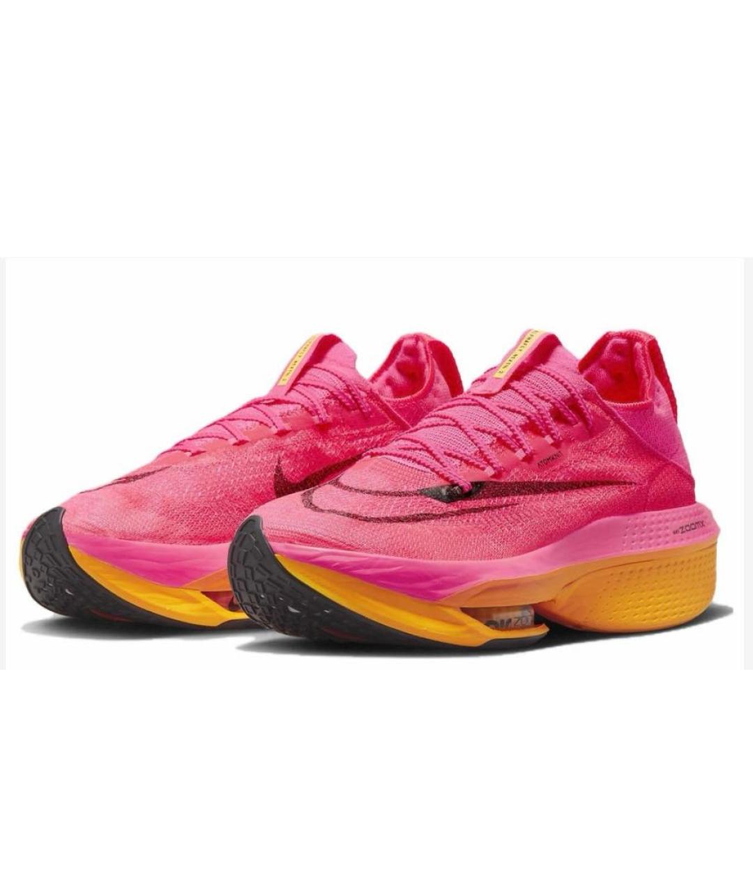 NIKE Фуксия текстильные кроссовки, фото 2