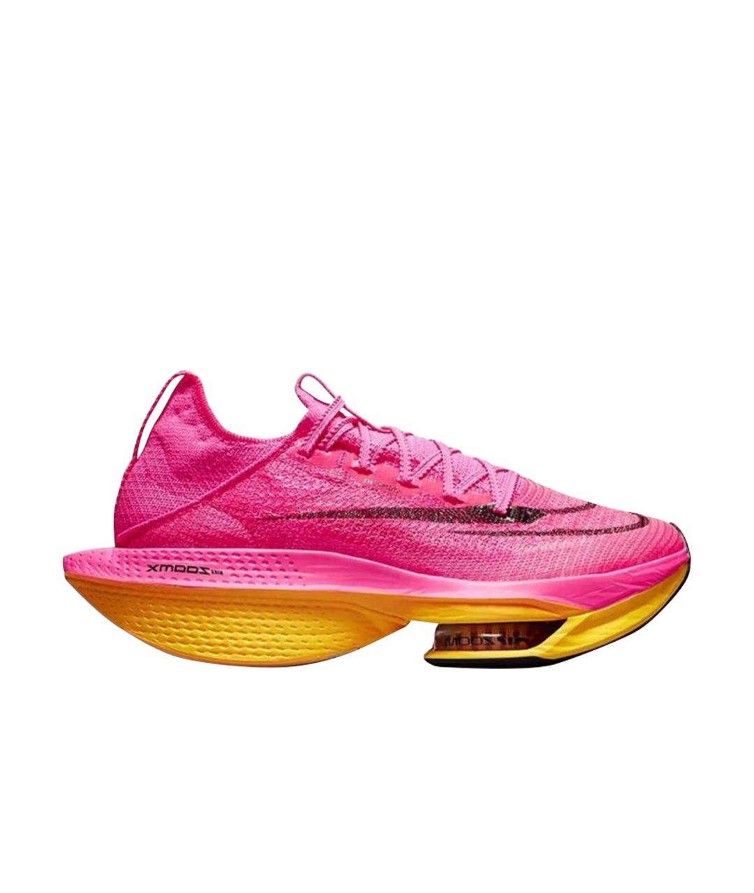 NIKE Фуксия текстильные кроссовки, фото 1