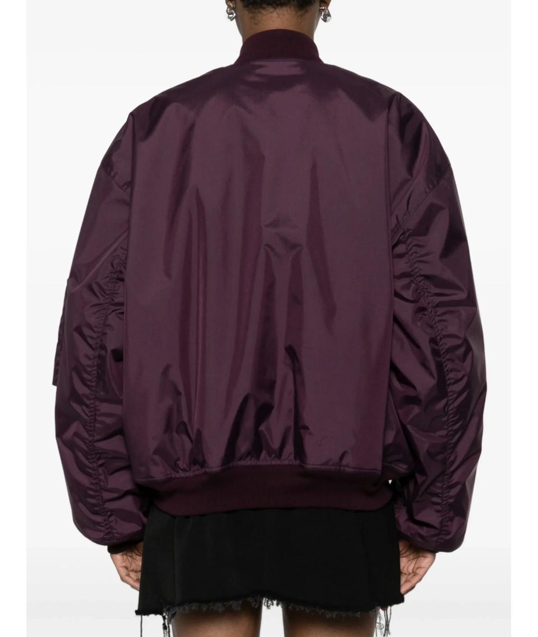 BALENCIAGA Бордовая куртка, фото 3