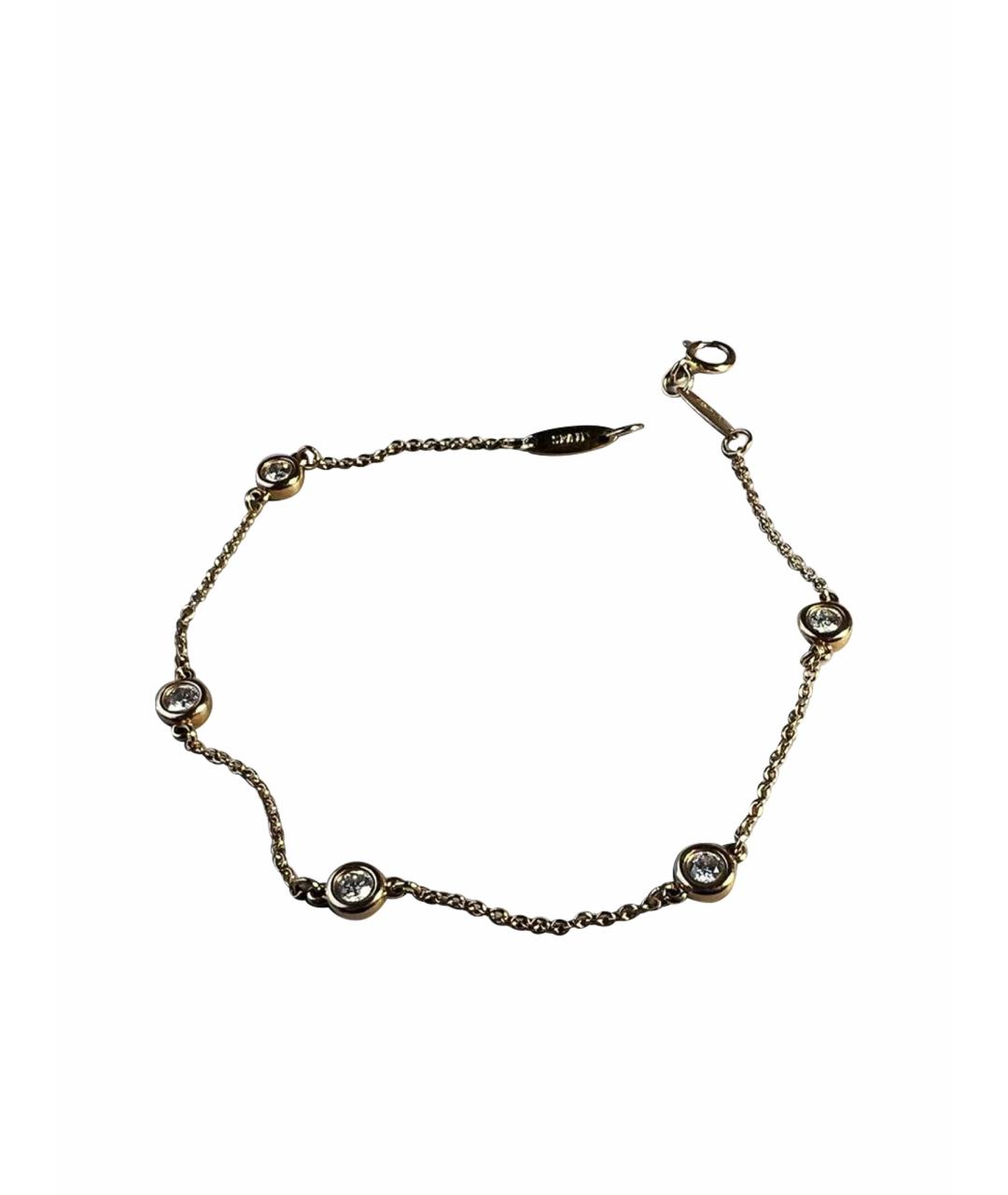 TIFFANY&CO Желтый браслет из желтого золота, фото 1