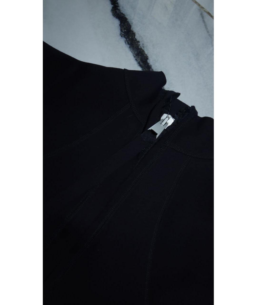 JIL SANDER Черная полиамидовая водолазка, фото 5