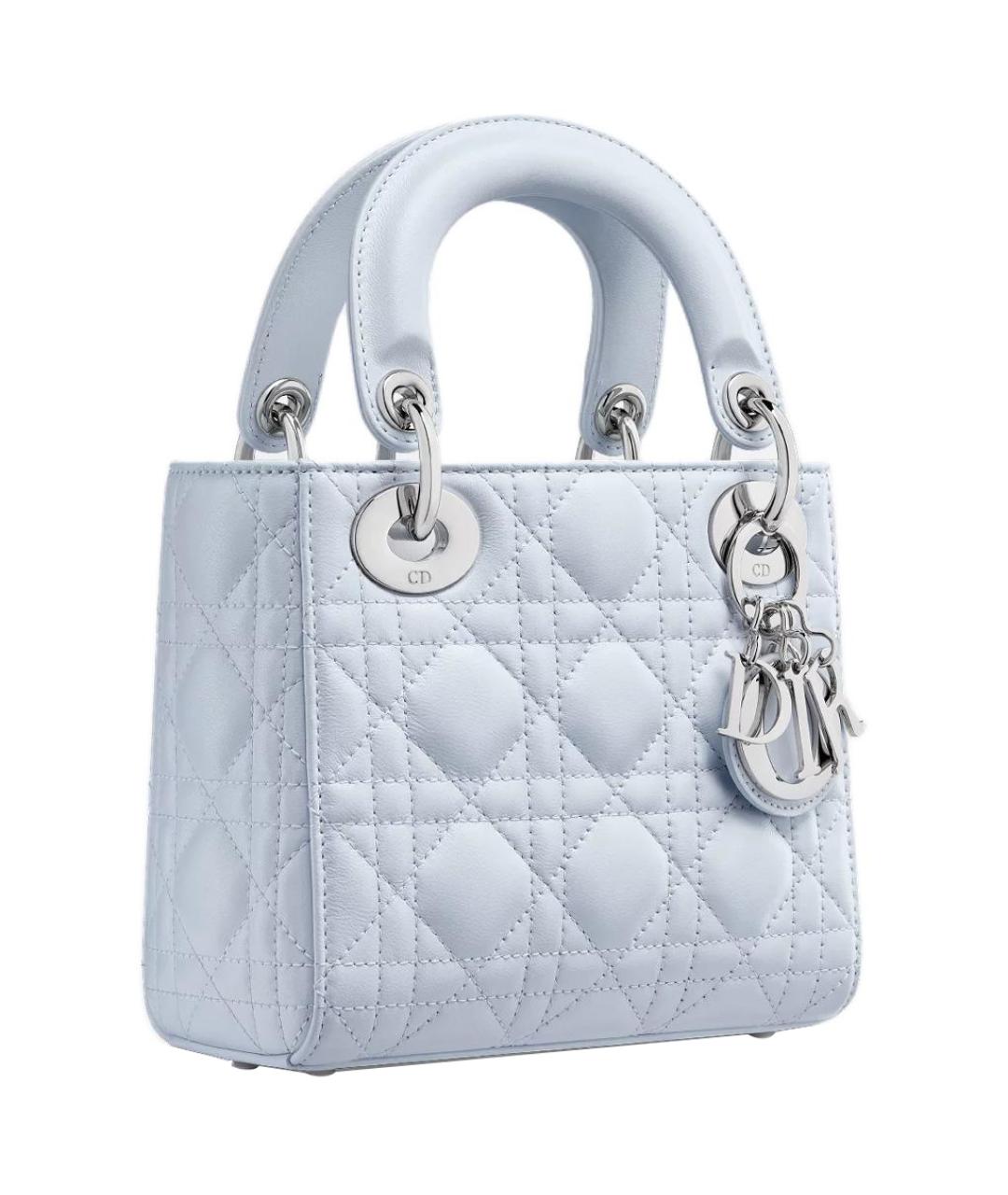 CHRISTIAN DIOR Голубая сумка через плечо, фото 2