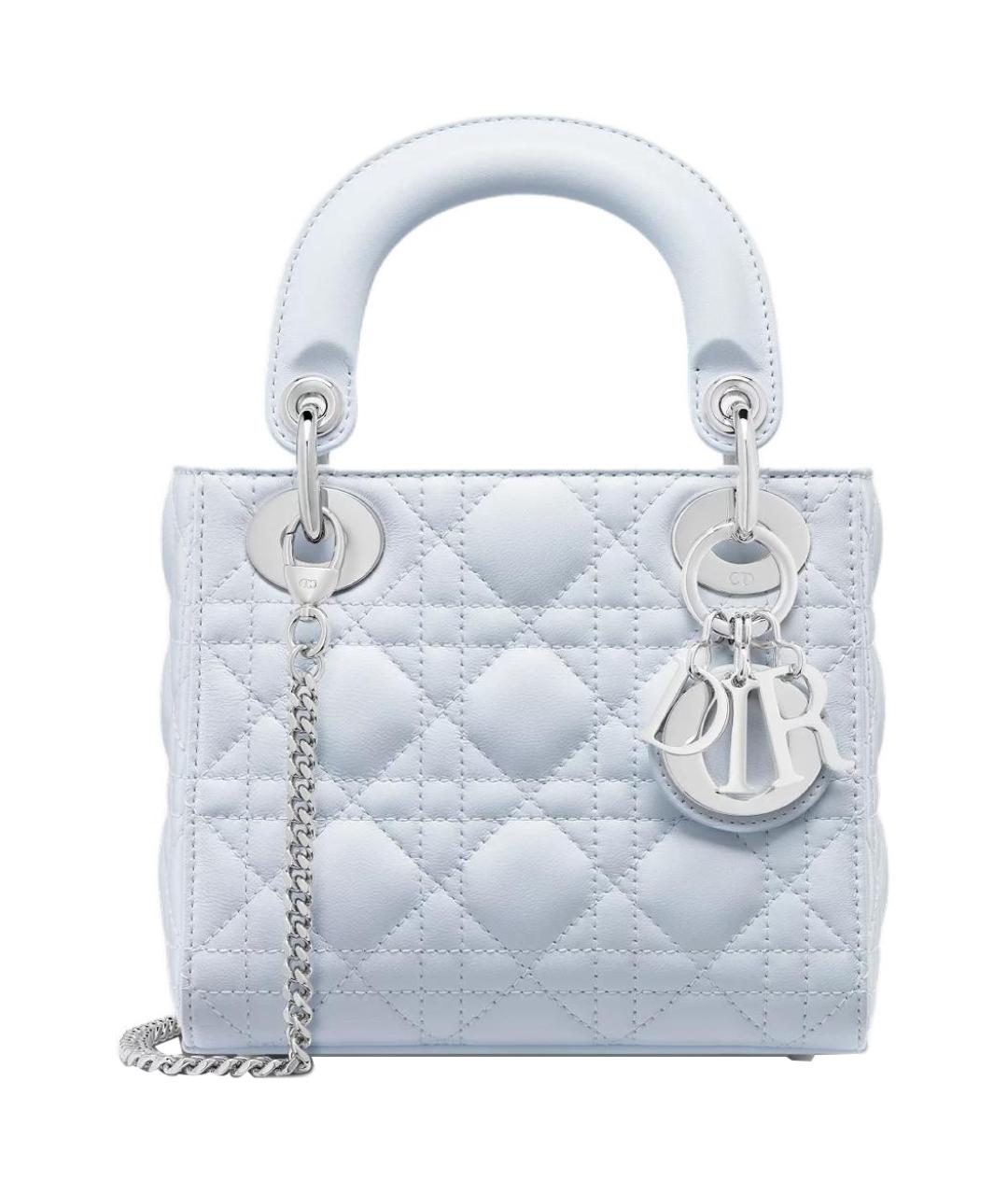 CHRISTIAN DIOR Голубая сумка через плечо, фото 1