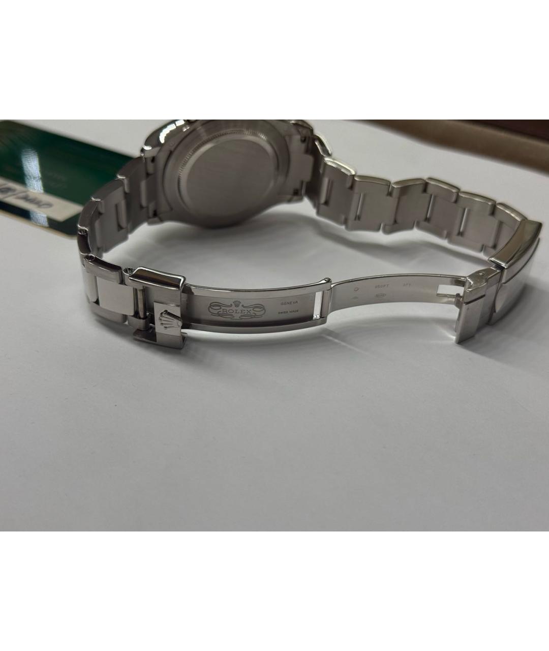 ROLEX Бирюзовые часы, фото 3