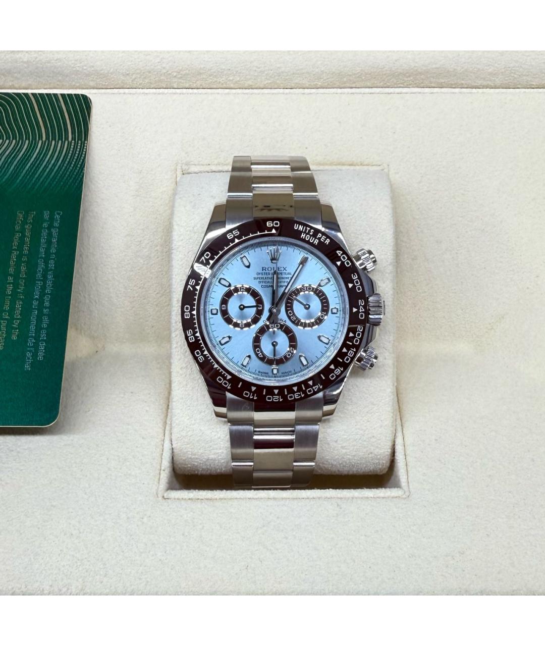 ROLEX Бирюзовые часы, фото 5