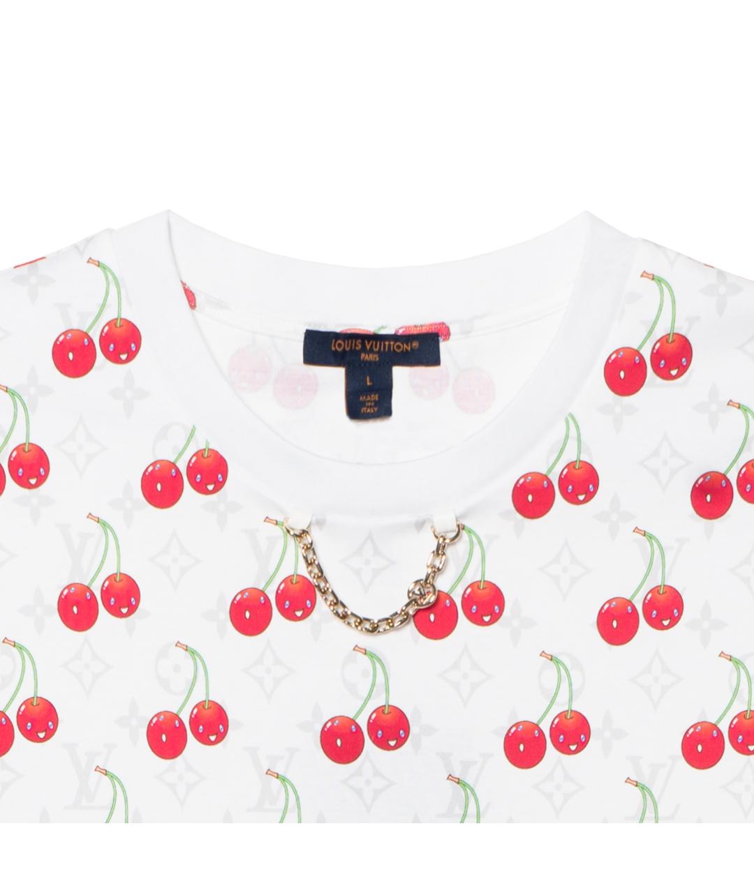 LOUIS VUITTON Белая футболка, фото 5