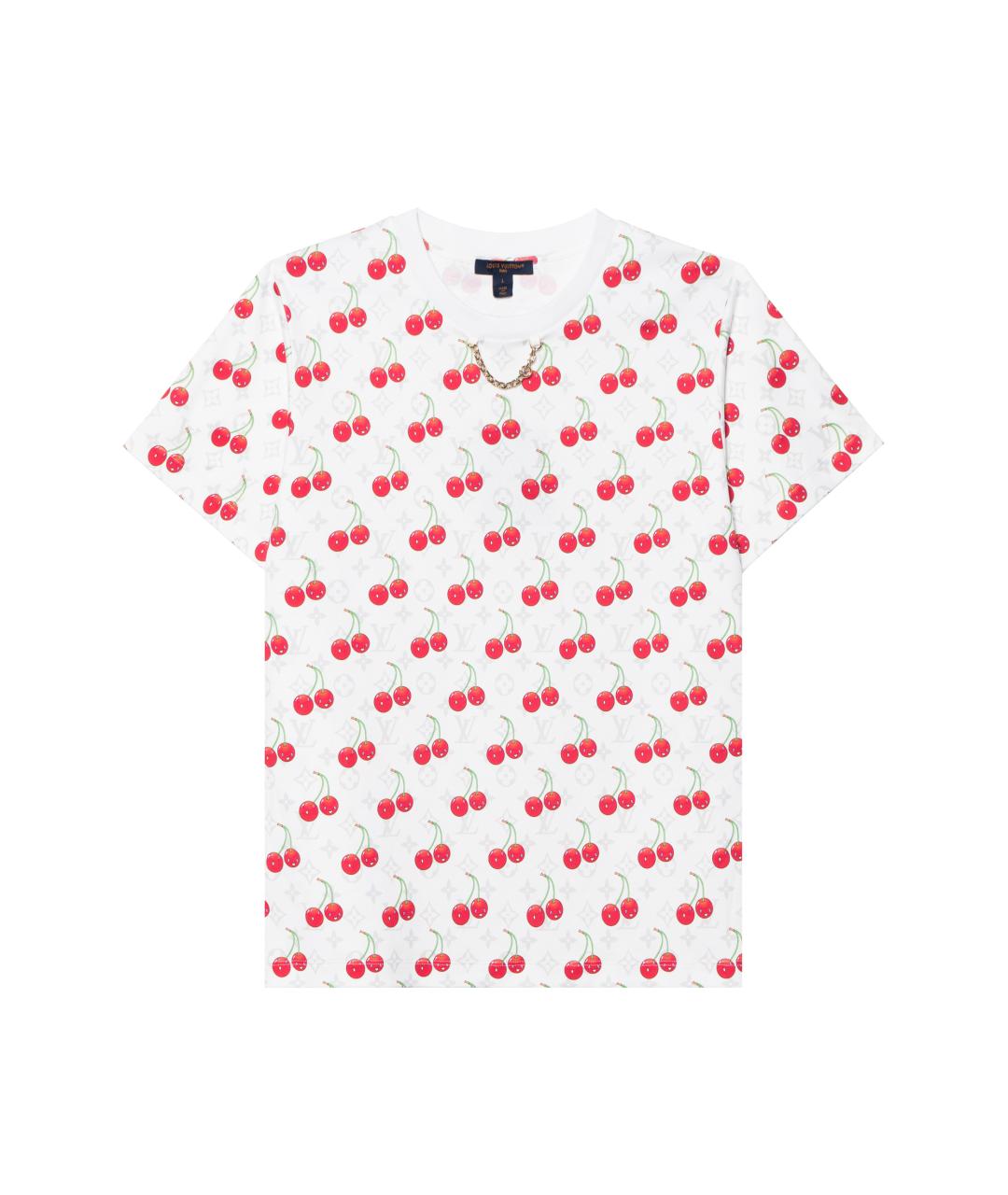 LOUIS VUITTON Белая футболка, фото 1