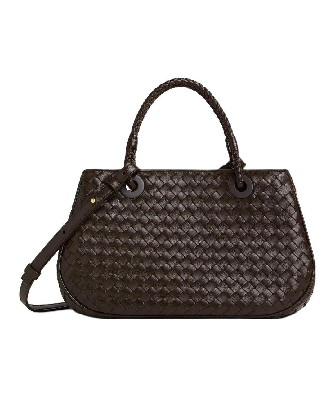 BOTTEGA VENETA Черная сумка с короткими ручками, фото 1