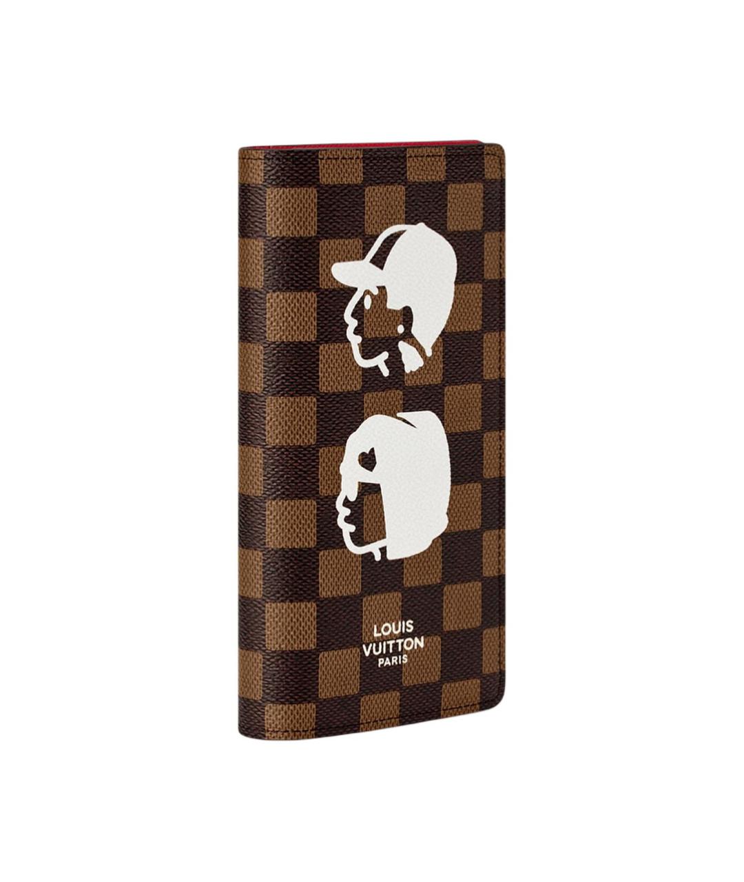 LOUIS VUITTON Коричневый кошелек, фото 2