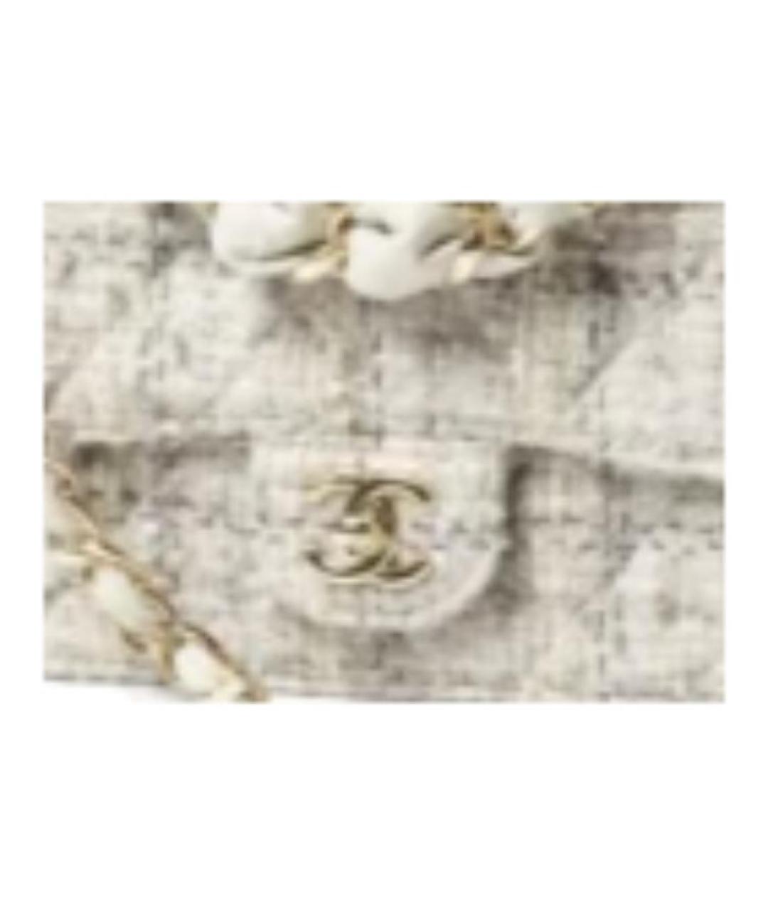 CHANEL Белая сумка через плечо, фото 2