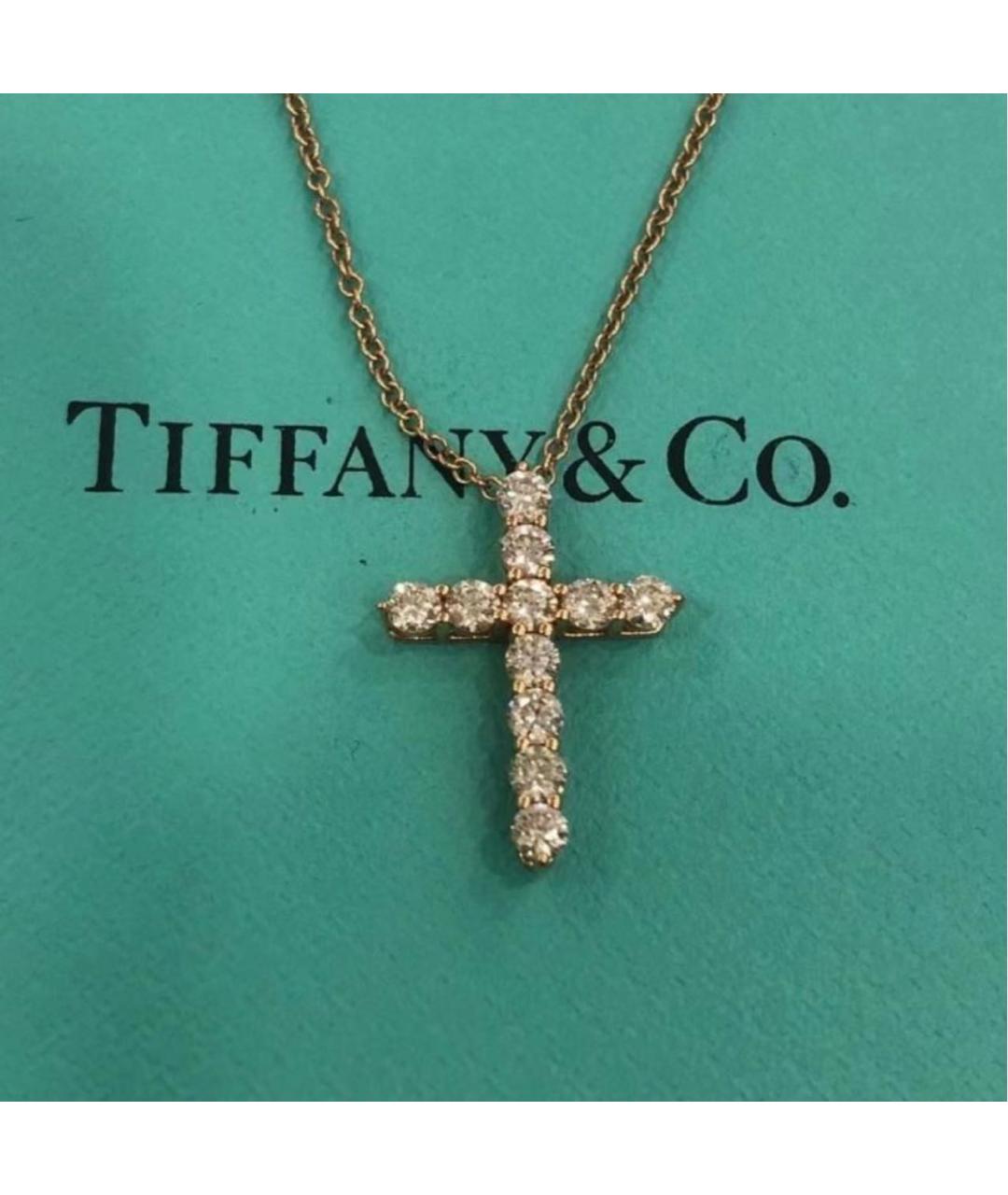 TIFFANY&CO Золотая подвеска из розового золота, фото 4