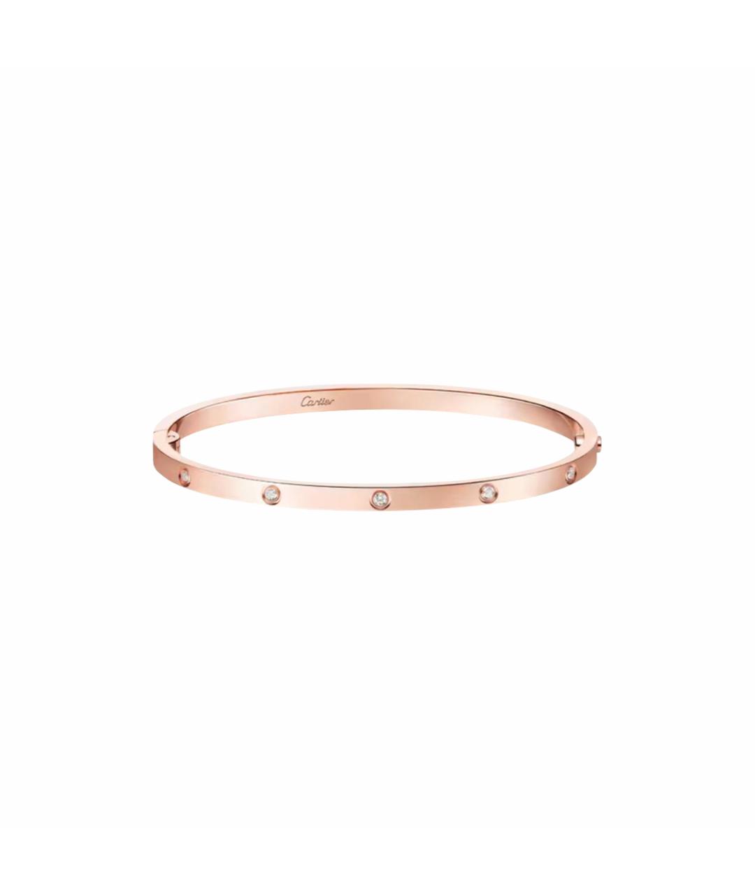 CARTIER Золотой браслет из розового золота, фото 1