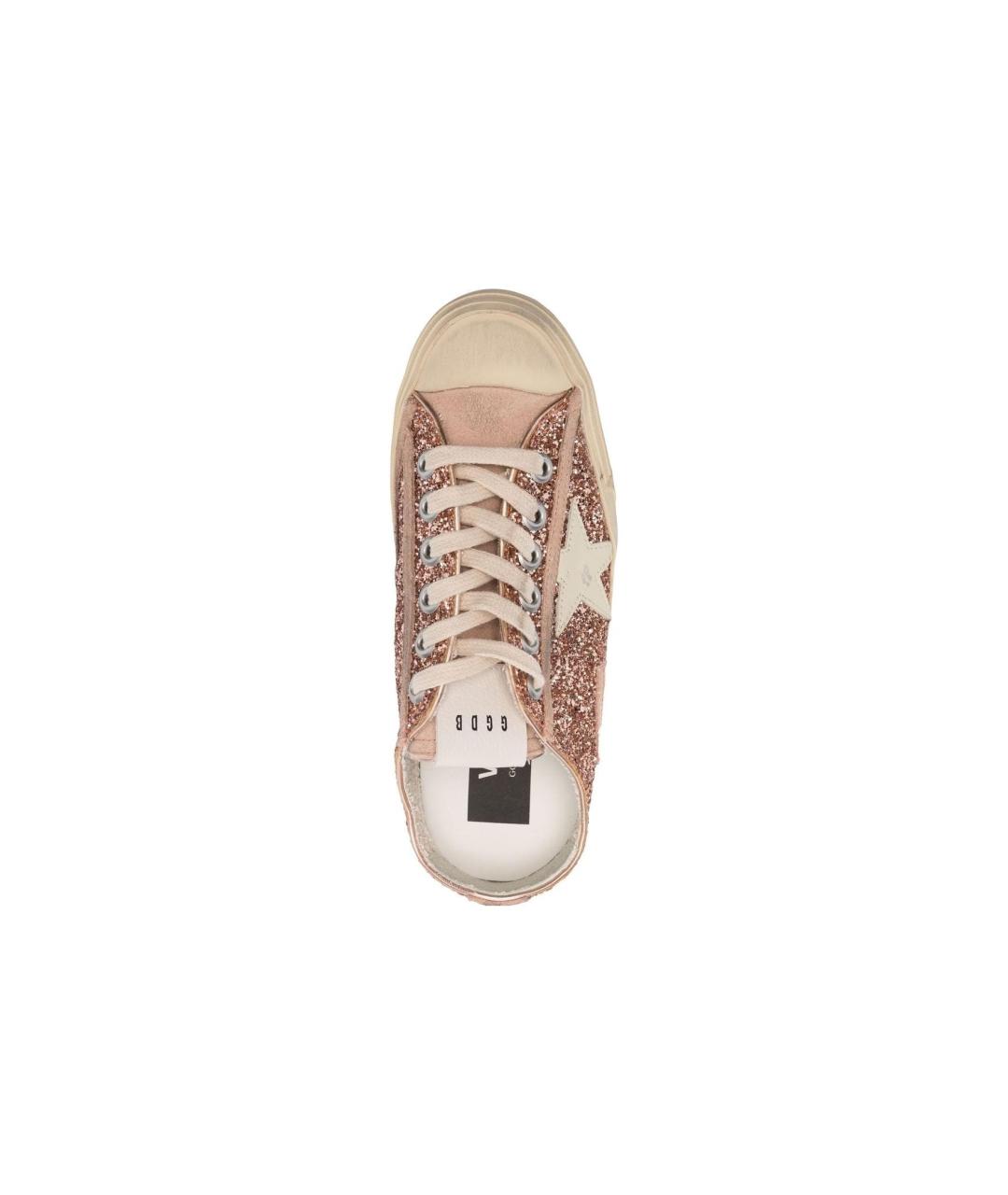 GOLDEN GOOSE DELUXE BRAND Оранжевое кеды, фото 5