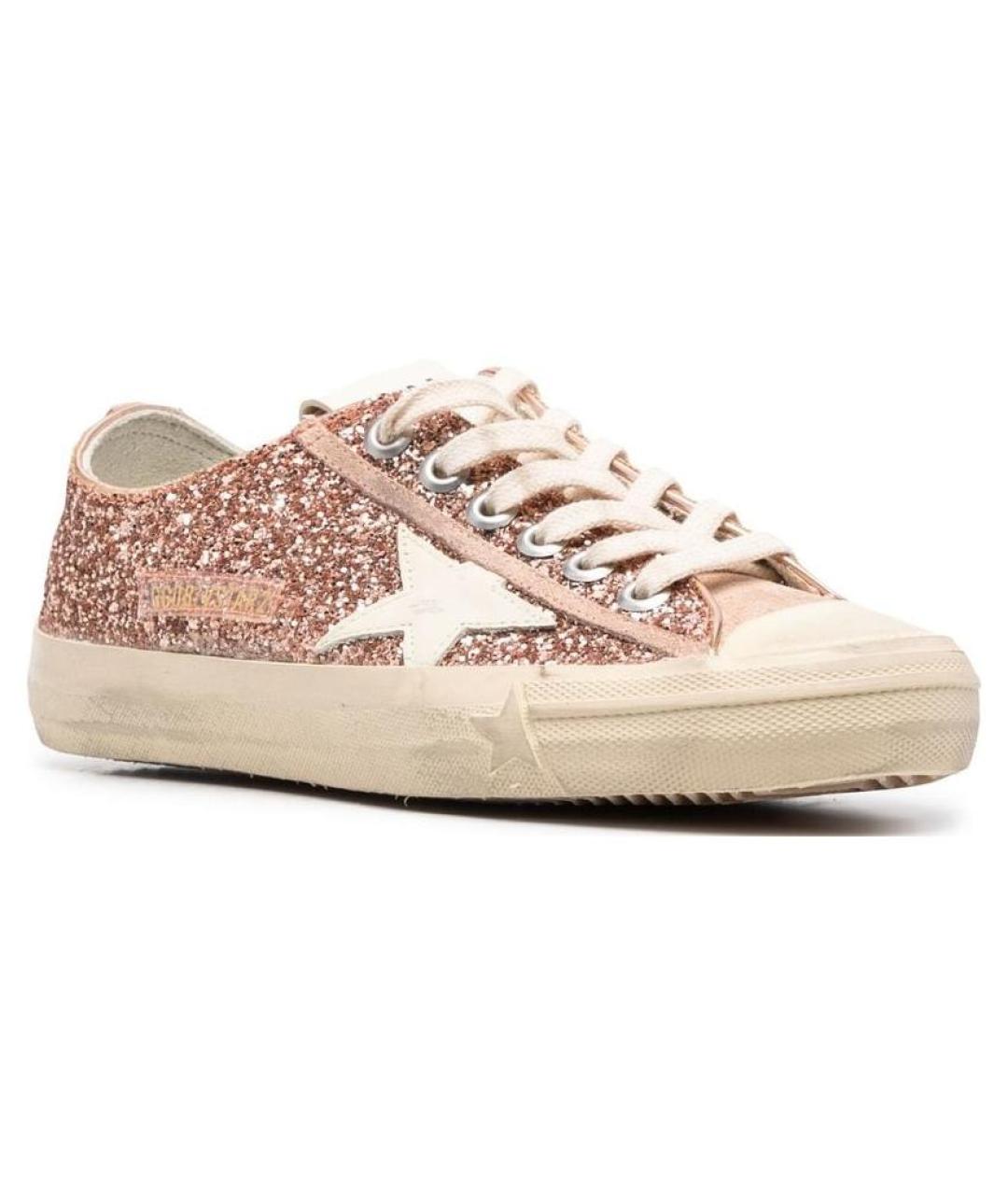GOLDEN GOOSE DELUXE BRAND Оранжевое кеды, фото 3