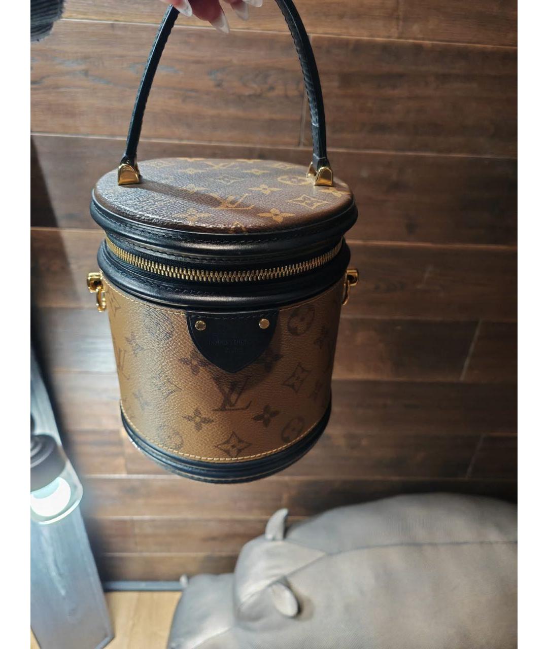 LOUIS VUITTON Горчичная сумка с короткими ручками, фото 8