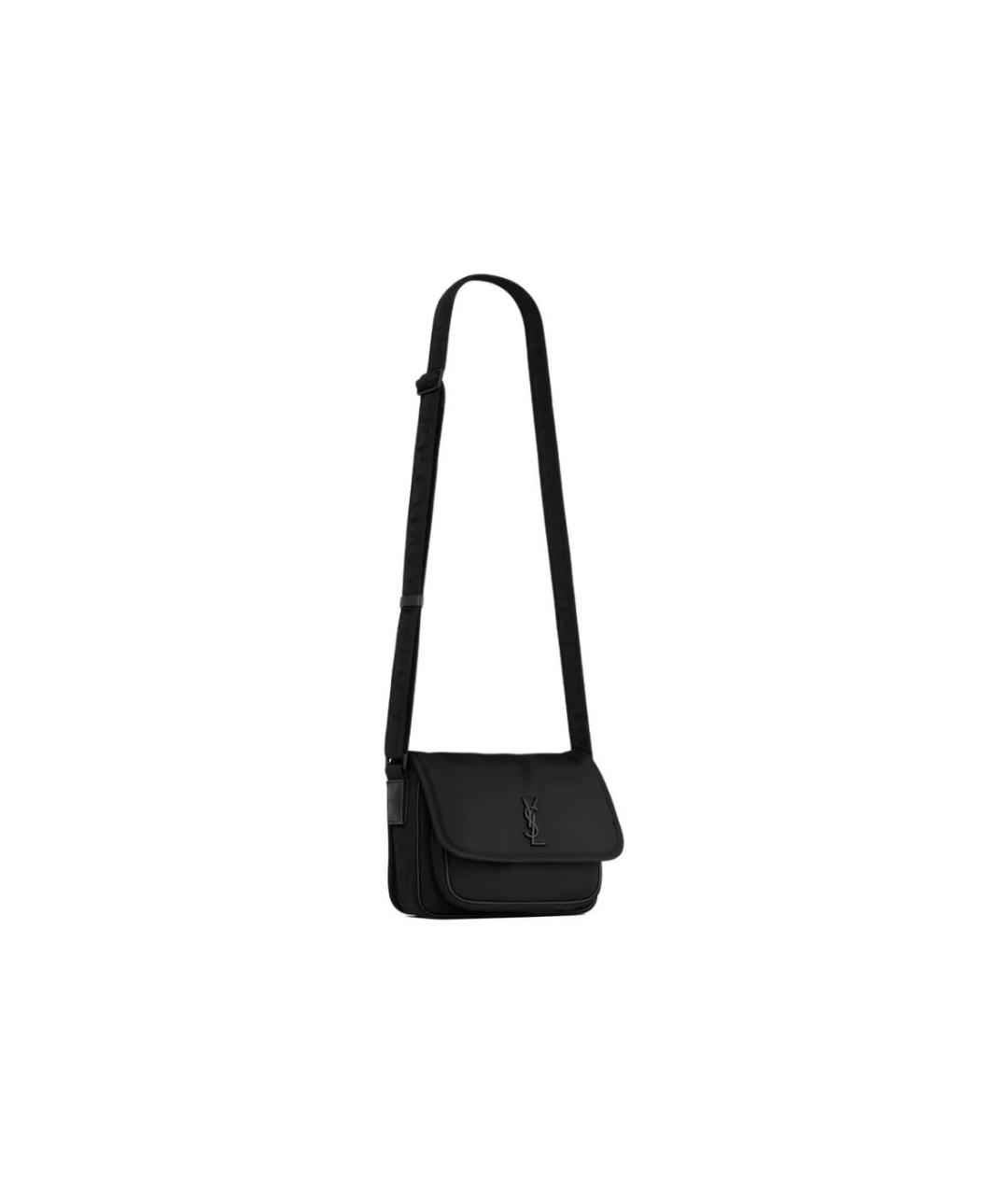 SAINT LAURENT Черная сумка на плечо, фото 5
