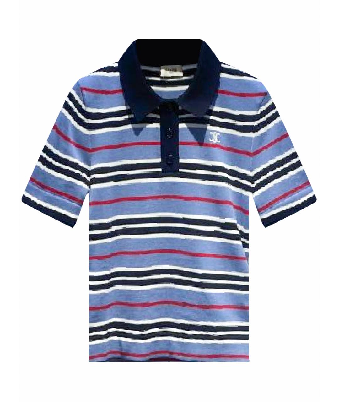 CELINE Голубая футболка, фото 1