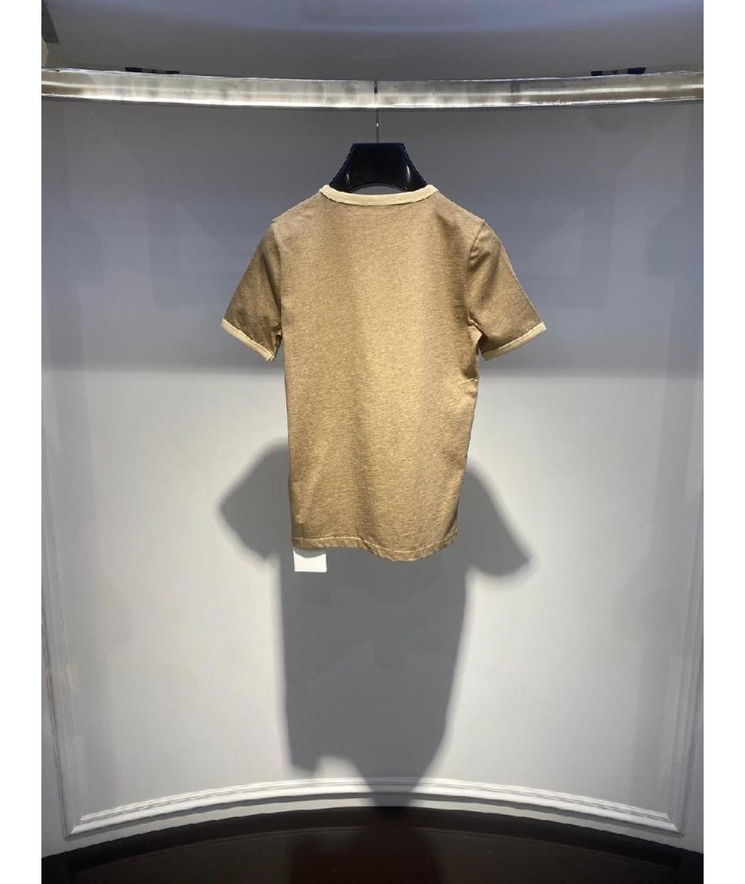 CELINE Бежевая футболка, фото 3