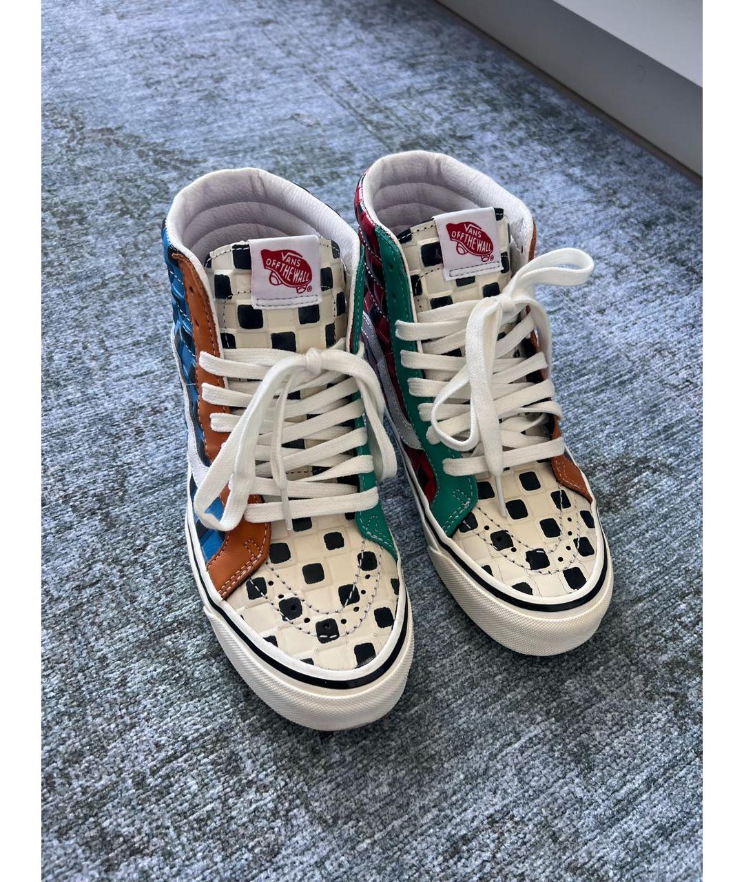 VANS Мульти кожаные кеды, фото 2