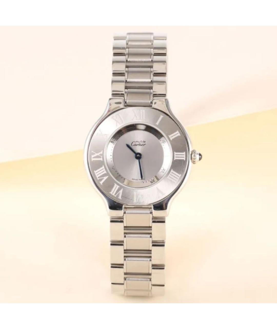 CARTIER Серебряные часы, фото 2