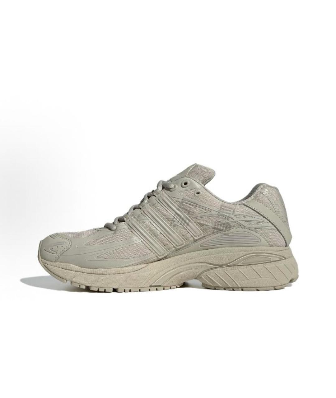 ADIDAS Бежевые текстильные низкие кроссовки / кеды, фото 4