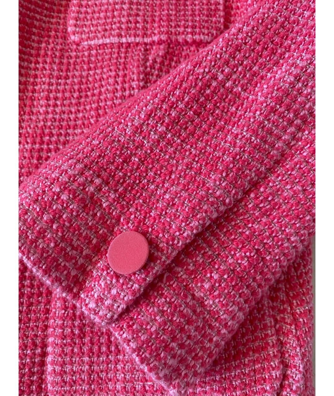 WEEKEND MAX MARA Розовый хлопковый жакет/пиджак, фото 2