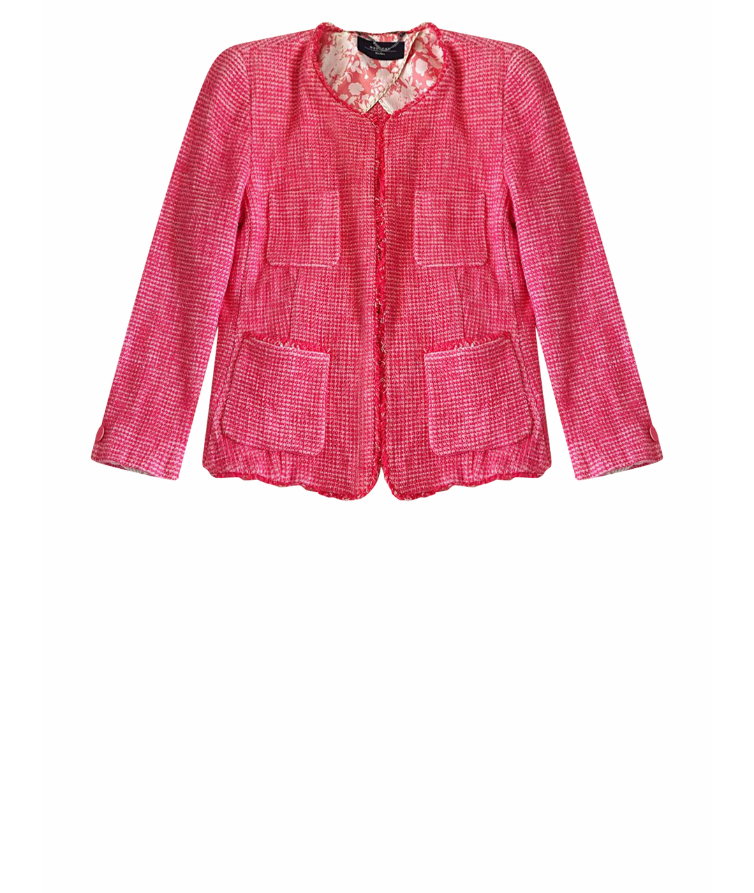 WEEKEND MAX MARA Розовый хлопковый жакет/пиджак, фото 1