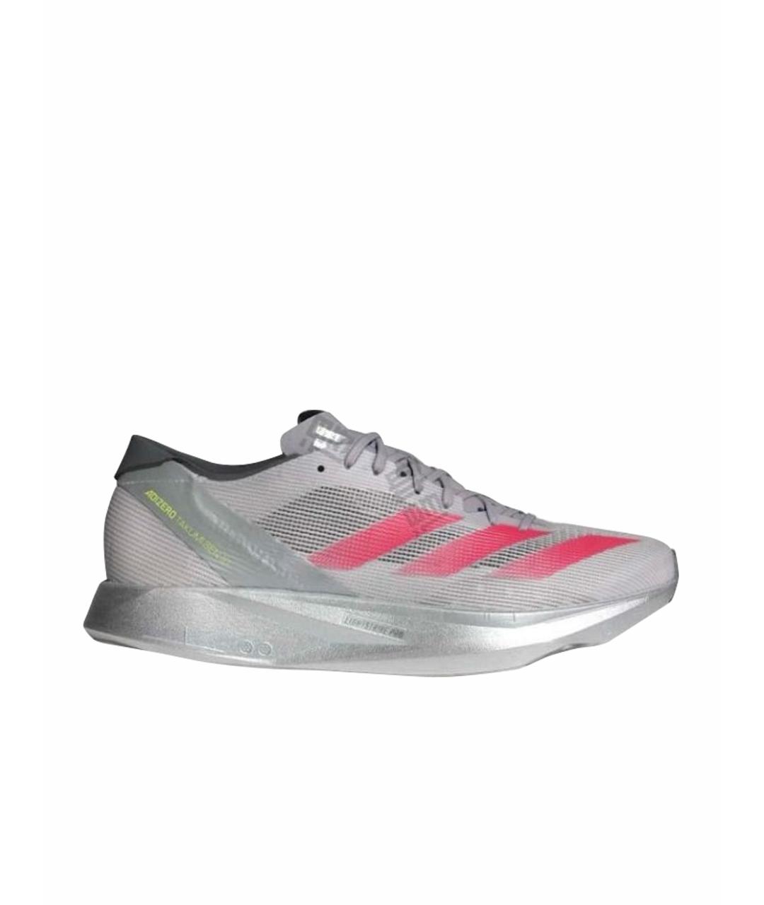 ADIDAS Серые текстильные низкие кроссовки / кеды, фото 1