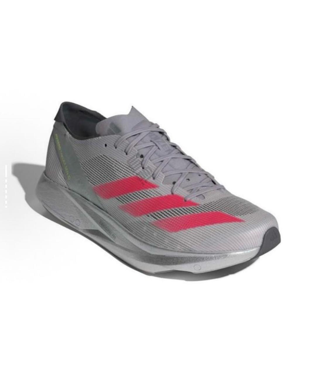 ADIDAS Серые текстильные низкие кроссовки / кеды, фото 4