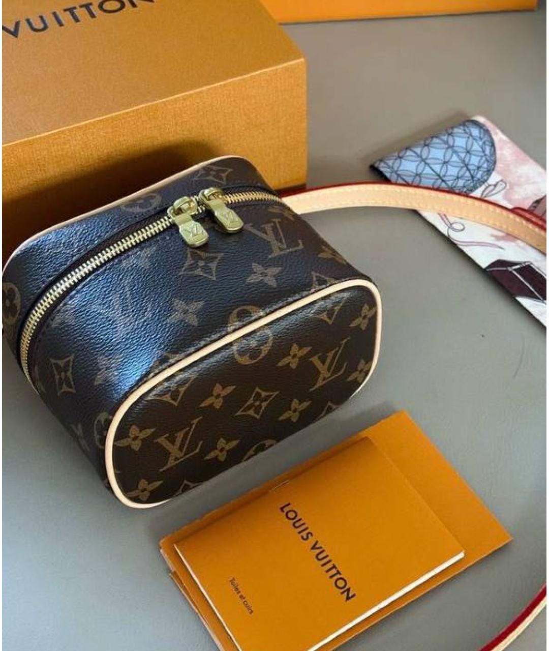 LOUIS VUITTON Кожаная сумка через плечо, фото 4