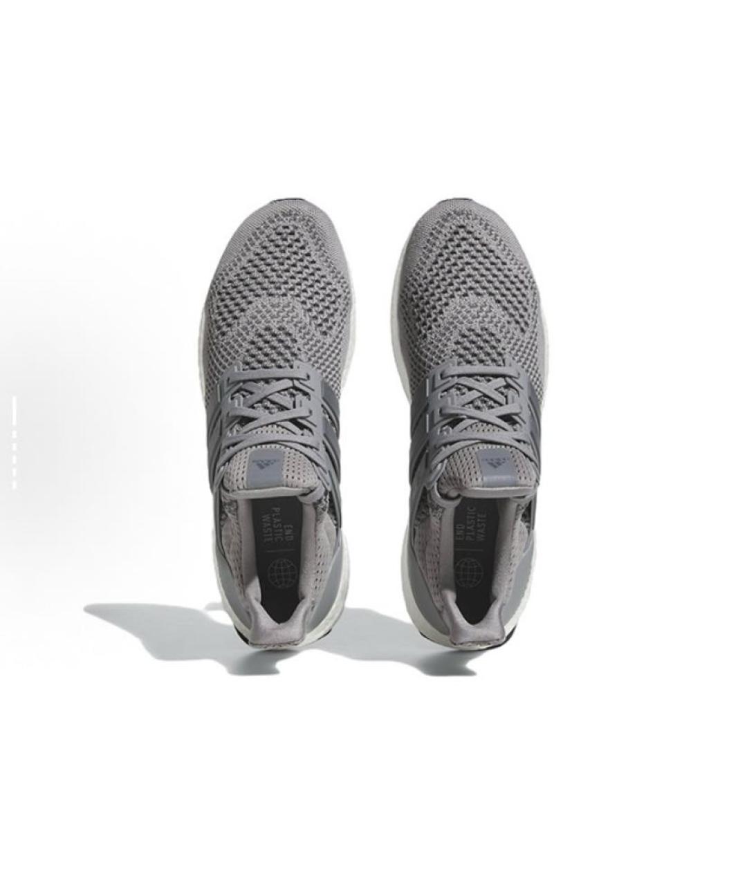 ADIDAS Серые текстильные низкие кроссовки / кеды, фото 5